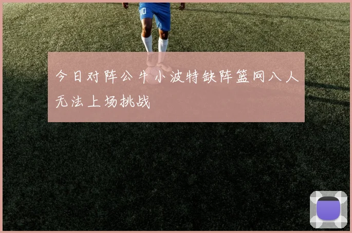 今日对阵公牛小波特缺阵篮网八人无法上场挑战